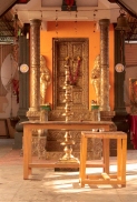 dans un temple hindoue